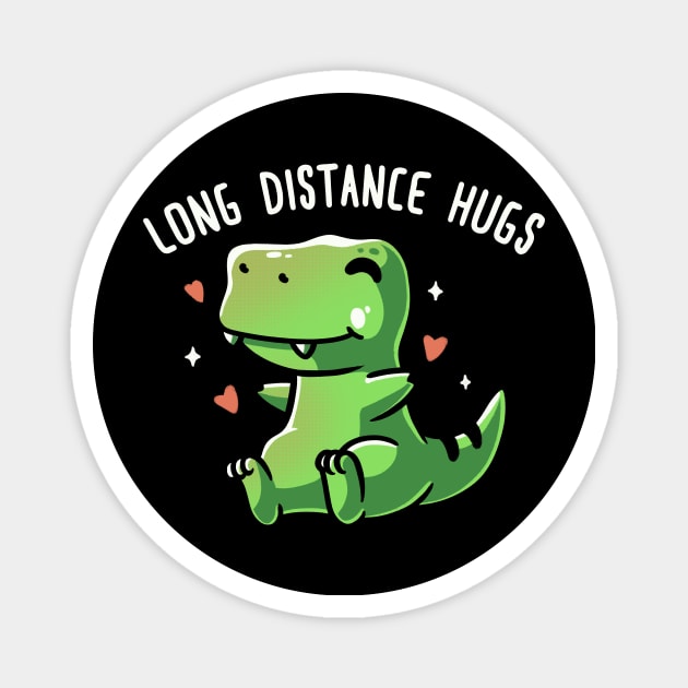 Long Distance Hugs Magnet by Tobe_Fonseca